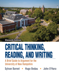 critical thinking reading and writing 11th edition