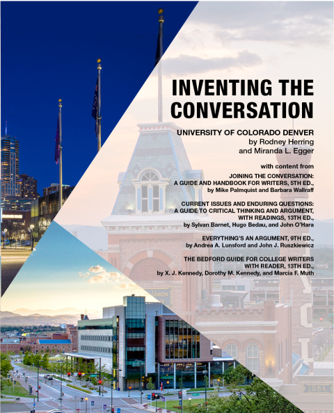 Cover image for book Inventing the Conversation, University of Colorado Denver