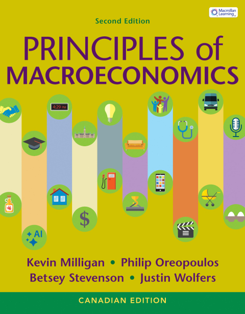 Cover image for book Principles of Macroeconomics Canadian Edition