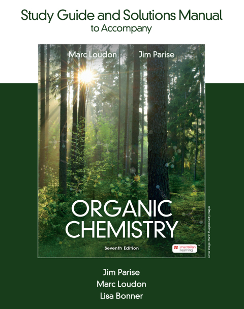 Organic Chemistry Std.Gde.+Soln.Man.