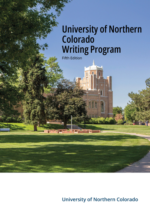 Cover image for book University of Northern Colorado Writing Program, Fifth Edition