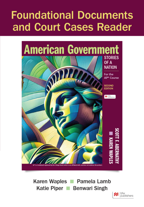 Cover image for book Document Reader for American Government: Stories of a Nation (High School)