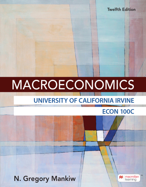 Cover image for book Macroeconomics for University of California Irvine, ECON 100C