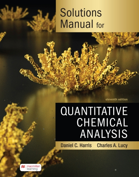 Cover image for book Solutions Manual for Quantitative Chemical Analysis