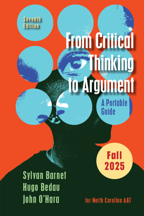 Cover image for book From Critical Thinking to Argument: A Portable Guide 7e Fall 2025 for North Carolina A&T