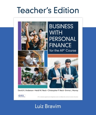 Teacher's Edition with Online Teacher Resources for Business with Personal Finance for the AP® Course (High School; International Edition)