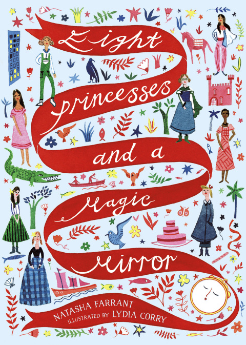 Cover image for book Eight Princesses and a Magic Mirror