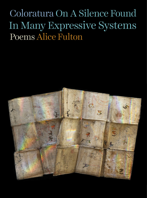 Cover image for book Coloratura On A Silence Found In Many Expressive Systems: Poems