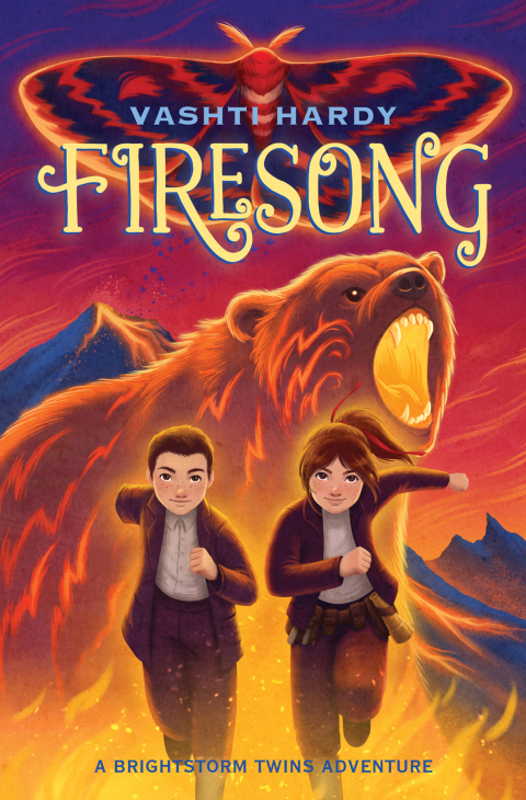 Cover image for book Firesong (Brightstorm Twins)