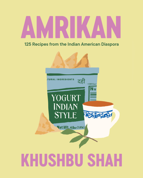 Cover image for book Amrikan: 125 Recipes from the Indian American Diaspora