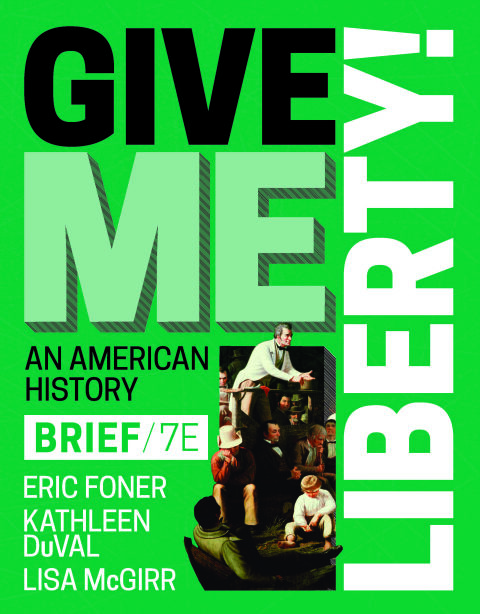 Cover image for book Give Me Liberty! (Brief Edition)  (Combined Volume)