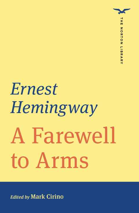 Cover image for book A Farewell to Arms (The Norton Library)