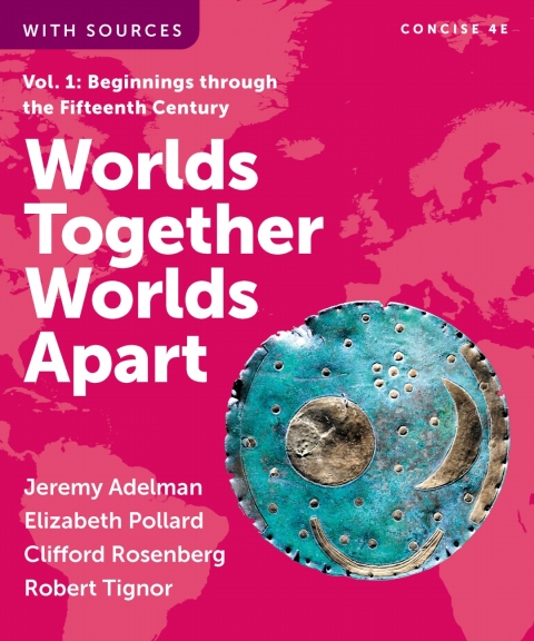 Cover image for book Worlds Together, Worlds Apart, Concise (Volume 1) Courseware