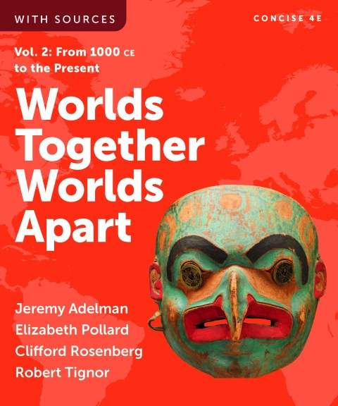 Cover image for book Worlds Together, Worlds Apart (Concise Edition)  (Volume 2)