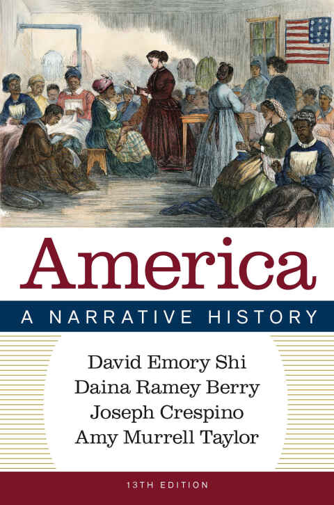 Cover image for book America: A Narrative History (Combined Volume)