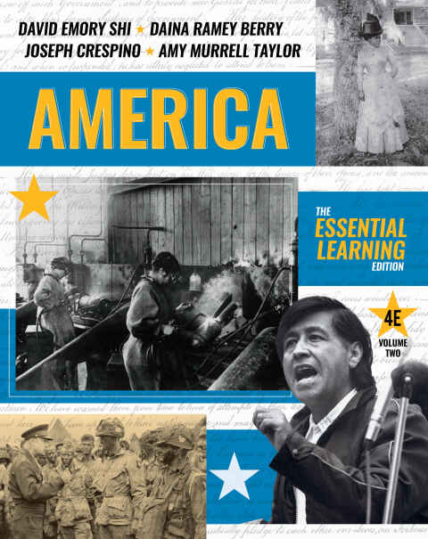 Cover image for book America: The Essential Learning Edition (Volume 2)