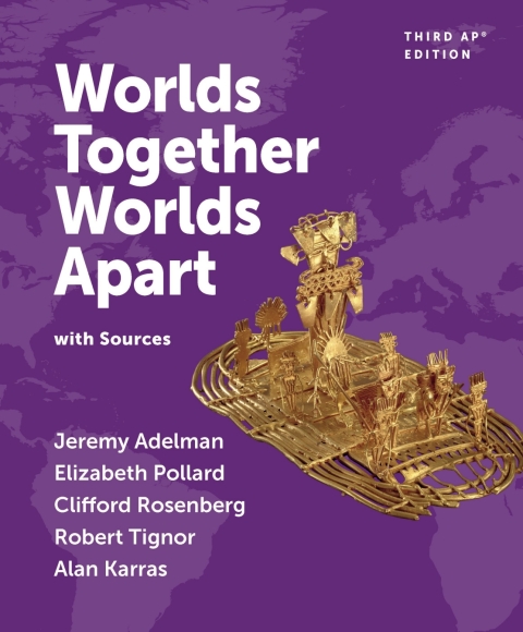 Cover image for book Worlds Together, Worlds Apart Concise AP 3e Courseware (Norton Illumine Ebook, InQuizitive, Map & Primary Source Exercises, History Skills Tutorials, and Additonal Content)