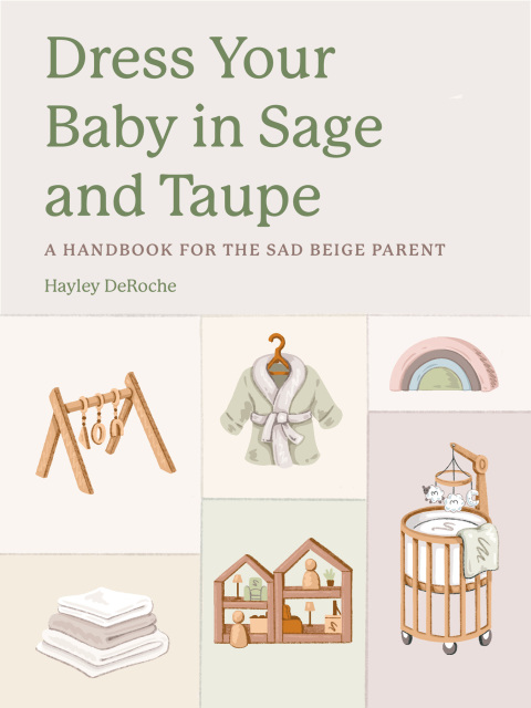 Cover image for book Dress Your Baby In Sage and Taupe