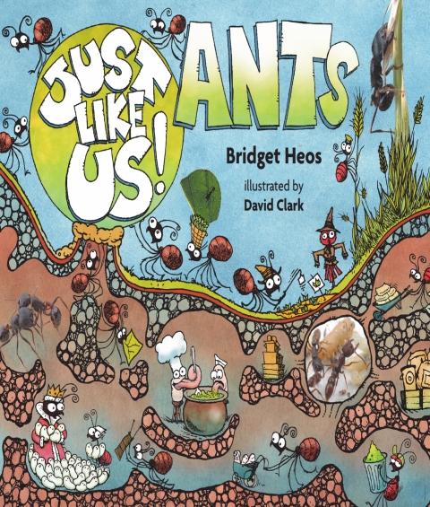Cover image for book Just Like Us! Ants