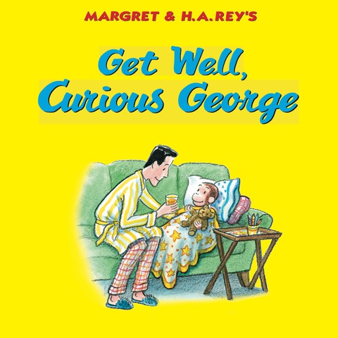 Cover image for book Get Well, Curious George