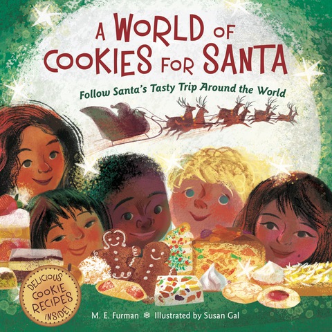 Cover image for book A World of Cookies for Santa