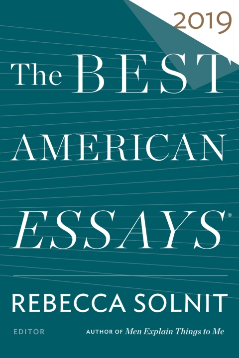 Cover image for book The Best American Essays 2019