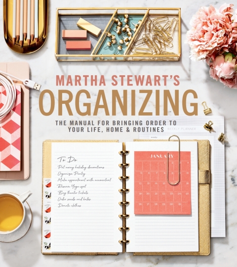Cover image for book Martha Stewart's Organizing