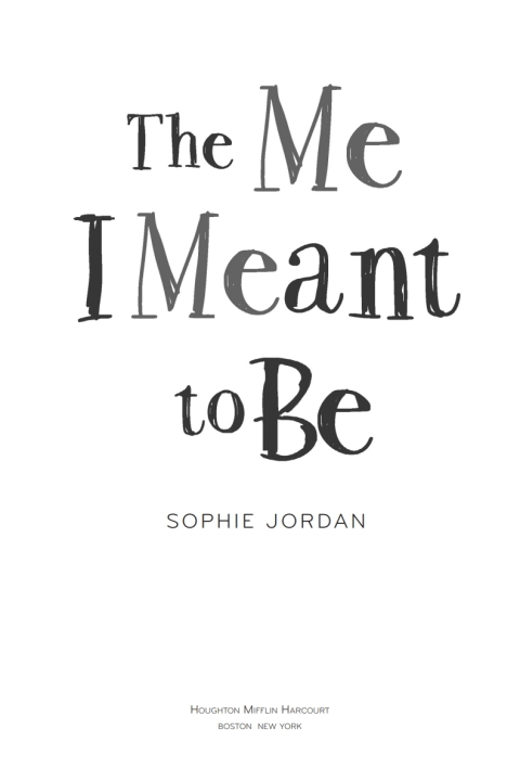 Cover image for book The Me I Meant to Be