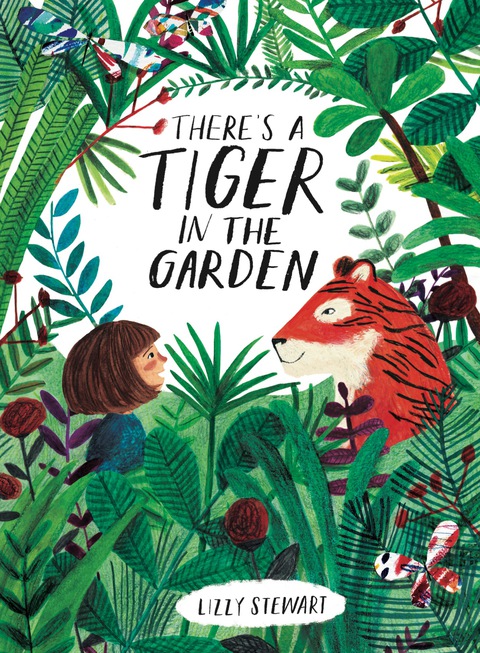 Cover image for book There's a Tiger in the Garden