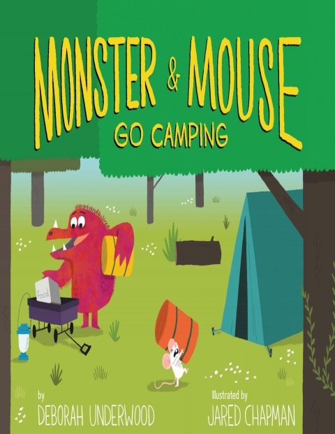 Cover image for book Monster and Mouse Go Camping
