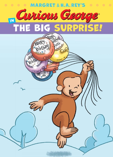 Cover image for book Curious George in the Big Surprise!