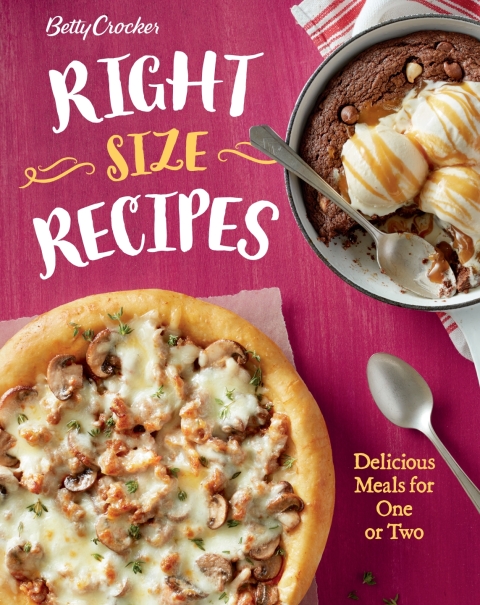 Cover image for book Betty Crocker Right-Size Recipes