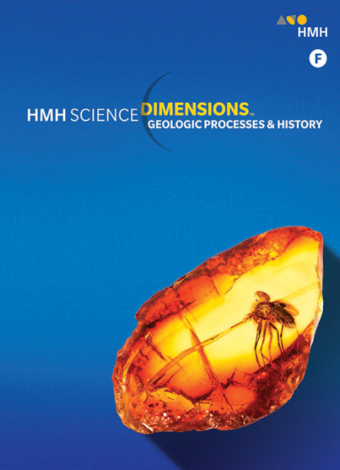 Cover image for book 2018 Science Dimensions Student Edition Module F Grades 6-8 Geologic Processesand History
