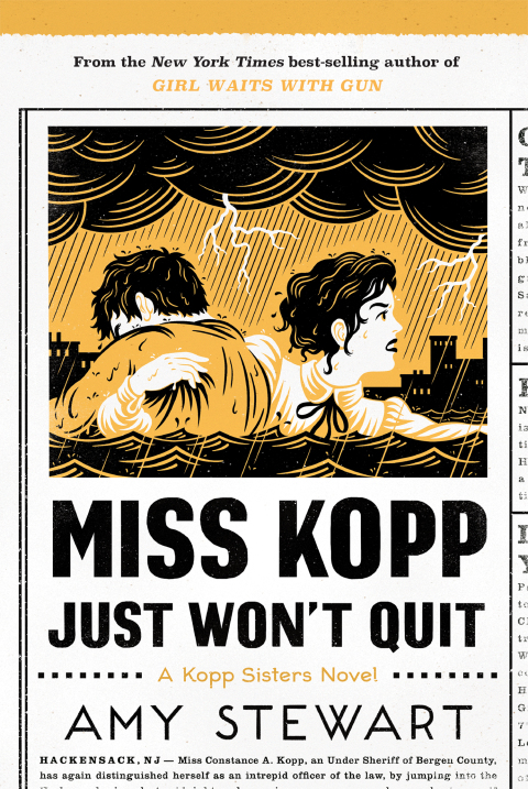 Cover image for book Miss Kopp Just Won't Quit