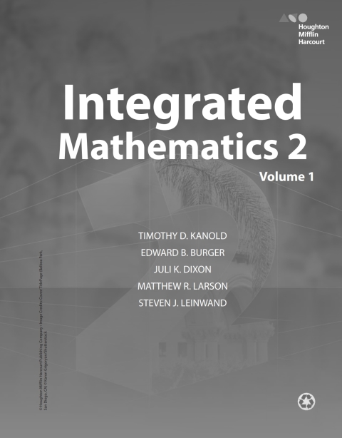 Cover image for book HMH Integrated Math 2