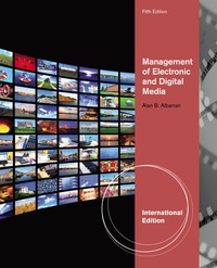 Cover image: 3I-EBK: ISE-MANAGEMENT OF ELECTRONIC AND DIGITAL MEDIA 5th edition 9781111836856