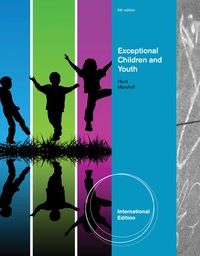 Cover image: 3I-EBK: ISE EXCEPTIONAL CHILDAND YOUTH 5th edition 9781133307426