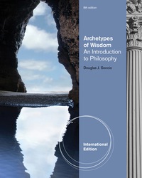 Cover image: 3I-EBK: ISE-ARCHETYPES OF WISDOM:INTRO TO PHILOSOPHY 8th edition 9781133050360