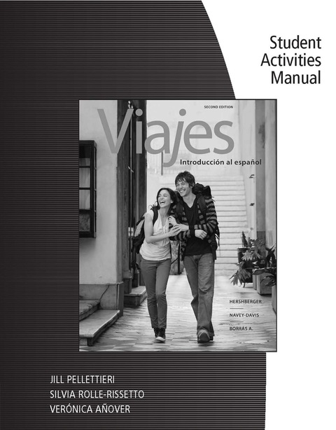 Cover image for book Student Activities Manual for Viajes: Introduccion al espanol