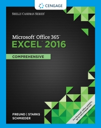 Cover image: Shelly Cashman Series® Microsoft® Office 365 & Excel 2016: Comprehensive 1st edition 9781337510387