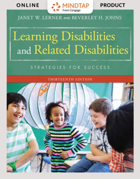 Cover image for book MindTap Education for Lerner/Johns’ Learning Disabilities and Related Disabilities: Strategies for Success