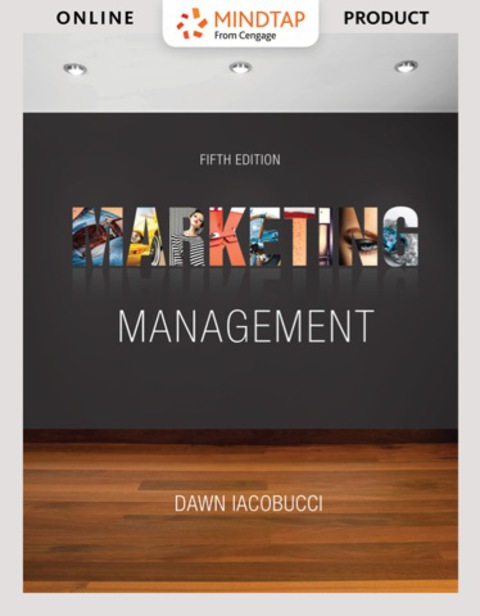 Cover image for book MindTap Marketing for Iacobucci's Marketing Management