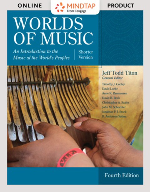 Cover image for book MindTap Music for Titon's Worlds of Music, Shorter Version