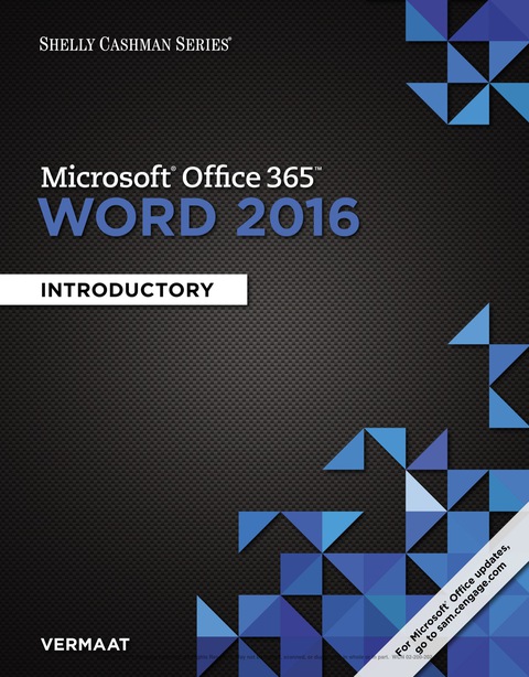 Cover image for book Shelly Cashman Series Microsoft Office 365 & Word 2016: Introductory