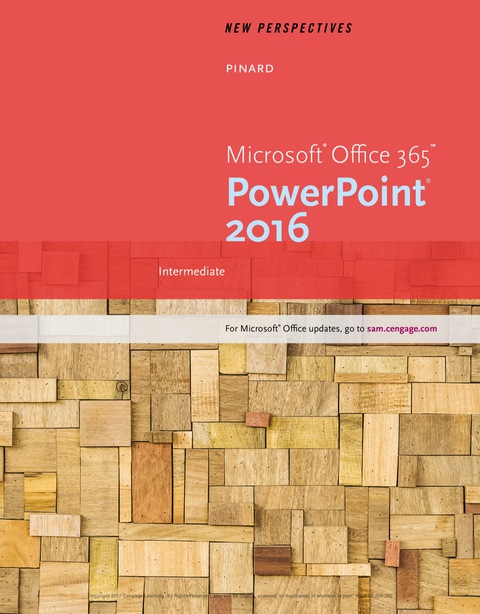 Cover image for book New Perspectives Microsoft Office 365 & PowerPoint 2016