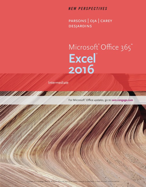 Cover image for book New Perspectives Microsoft Office 365 & Excel 2016: Intermediate