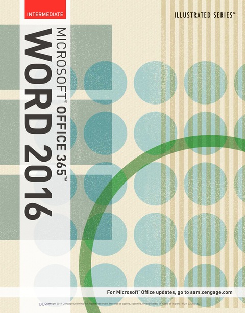 Cover image for book Illustrated Microsoft Office 365 & Word 2016: Intermediate