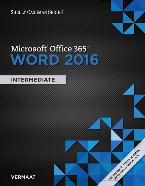 Cover image for book Shelly Cashman Series Microsoft Office 365 & Word 2016