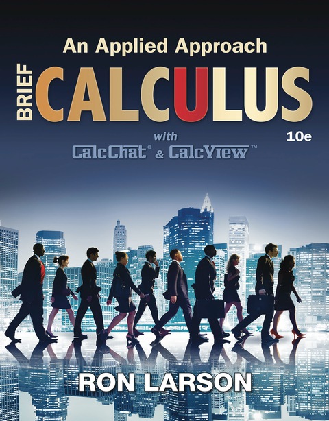 Cover image for book Calculus: An Applied Approach, Brief