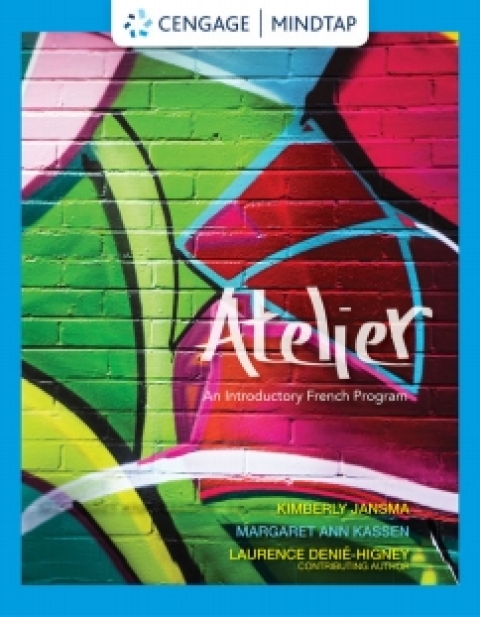Cover image for book MindTap French for Jansma/Kassen/Denie-Higney's Atelier